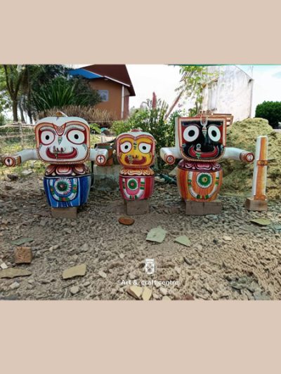 God Jagannath Wooden Statue