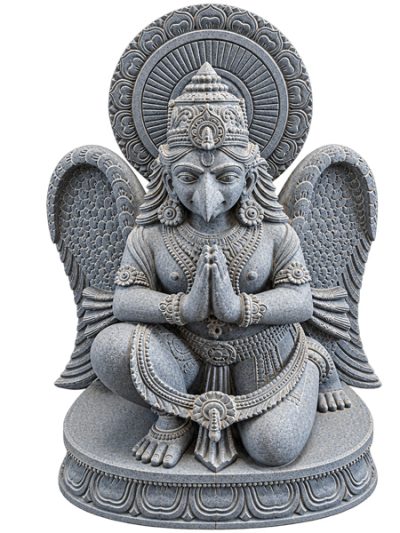 Garuda Stone Statue
